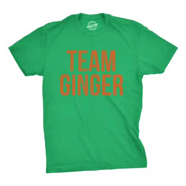 Team Ginger Men's T Shirt - Funny Slim Fit Ginger Meme Tee