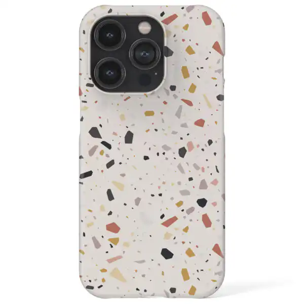 Terrazzo Nude Aesthetic Stylish Phone Case