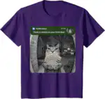 There Is Motion at Your Front Door Funny Cat Meme Shirt