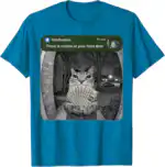 There Is Motion at Your Front Door Funny Cat Meme Shirt