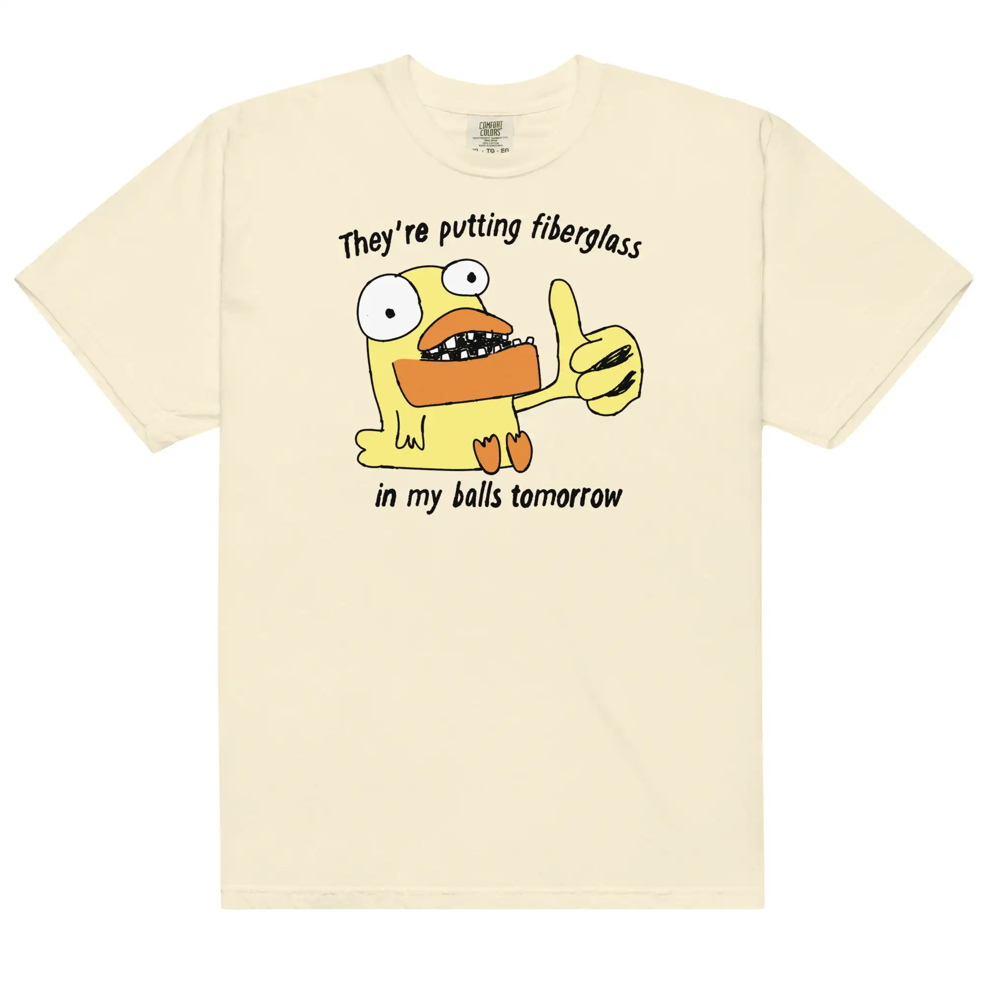 They're Putting Fiberglass in My B*lls Unisex Shirt They're Putting Fiberglass in My B*lls Unisex Shirt