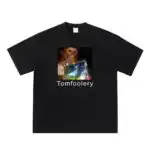 Tomfoolery Monkey Drinking Meme Funny Gen Z Shirt