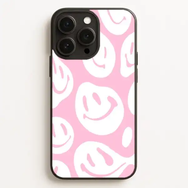 Trippn Smiley Pink Fun Smile Design Phone Case