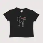 Video Girl Y2K Baddie Graphic Crop Baby Tee