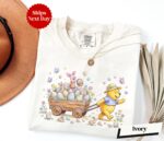 Winnie The Pooh and Piglet Easter Kids Spring Shirt