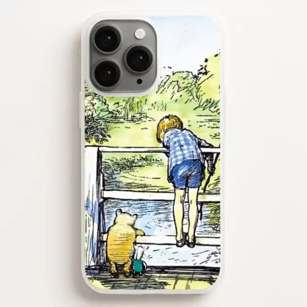 Winnie The Pooh & Christopher Robin Phone Case