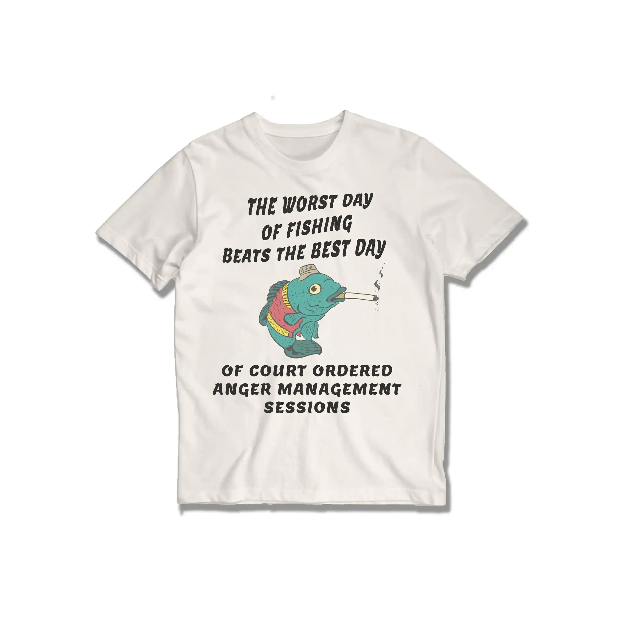 Worst Day of Fishing Beats Anger Management Funny Shirt Worst Day of Fishing Beats Anger Management Funny Shirt