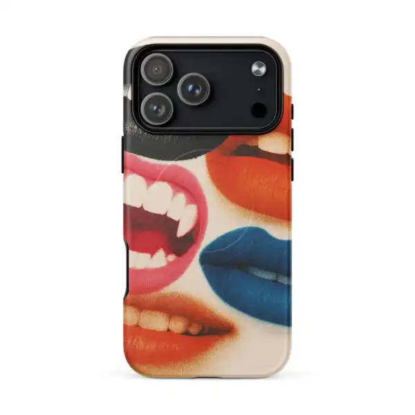 Y2K Lippy Lips MagSafe® Dual-Layer Phone Case