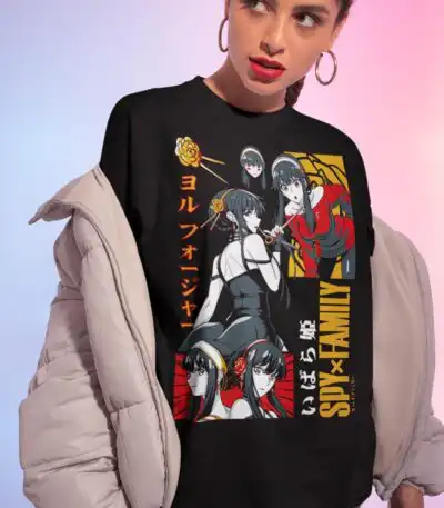 Yor Forger Spy x Family Anime Cosplay Shirt