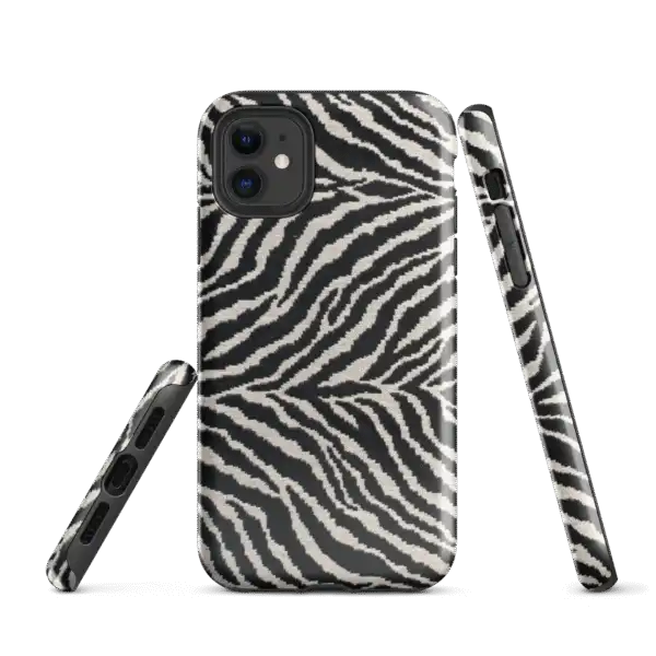 Zebra Print iPhone Case