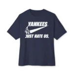 New York Yankees Just Hate Us Shirt – Classic Navy Fan Shirt