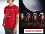 Artemis II Crew Astronaut Names NASA Moon Mission Shirt