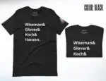 Artemis II Crew Astronaut Names NASA Moon Mission Shirt