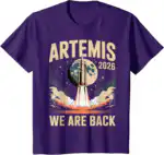 Artemis II Space Rocket Launch Mission to the Moon Shirt