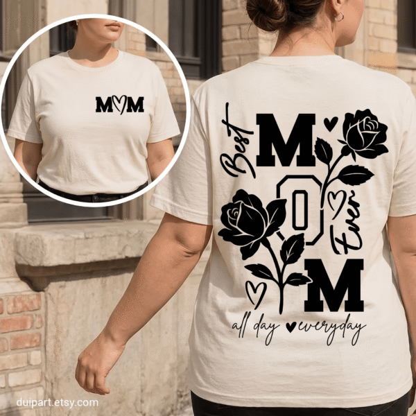 Best Mom Ever Roses Shirt – Floral Mother’s Day Gift 2026 Shirt