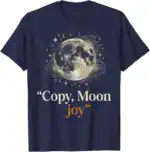Celestial Vintage Lunar T-Shirt Lightweight Classic Fit Shirt