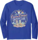 Coastal Cowgirl Beach Club Ranch Meets Ocean Boots Shirt