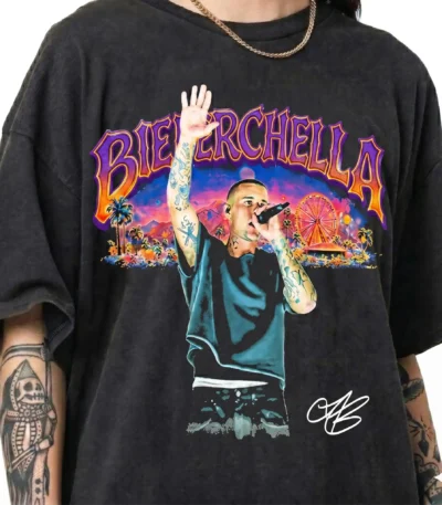 Comfort Colors Justin Coachella 2026 Bieber Fan Shirt