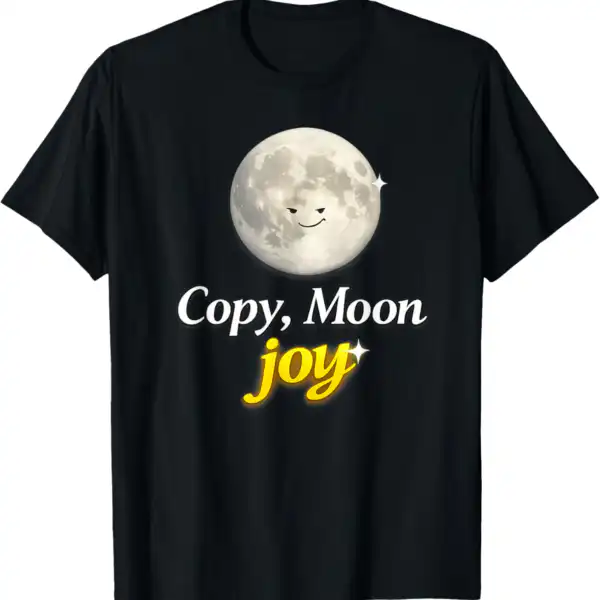 Copy Moon Joy Lunar Night Sky Tee Full Lightweight Shirt