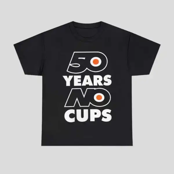 Erik Karlsson Flyers 50 Years No Cups Rivalry Shirt