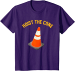 Funny Hoist The Cone Meme Baseball Lifestyle 101 Shirt