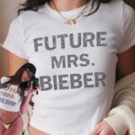 Future Mrs Bieber Baby Tee – Soft USA Made Newborn Baby Tee