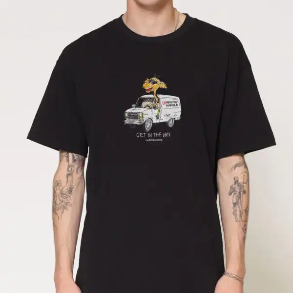 Get in the Van T-Shirt – Threadheads Premium Graphic Shirt