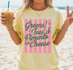 Greens Tees & Pimento Cheese Masters Preppy Golf Shirt for Women