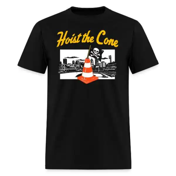 Hoist The Cone Pirates Funny Men’s T-Shirt