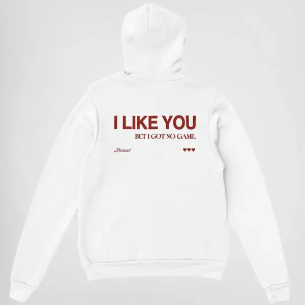 I Like You But I Got No Game Unisex Heavy Blend Hoodie