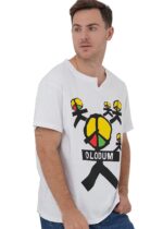Men’s Women’s T-Shirt Cotton Soft Loose Olodum Anti-War Shirt