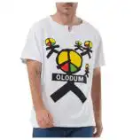 Men’s Women’s T-Shirt Cotton Soft Loose Olodum Anti-War Shirt