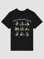 Outnumbered by Boys Duck Mom Funny Boy Mom Shirt