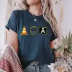 Pittsburgh Hoist The Traffic Cone 3 Icons Graphic Shirt