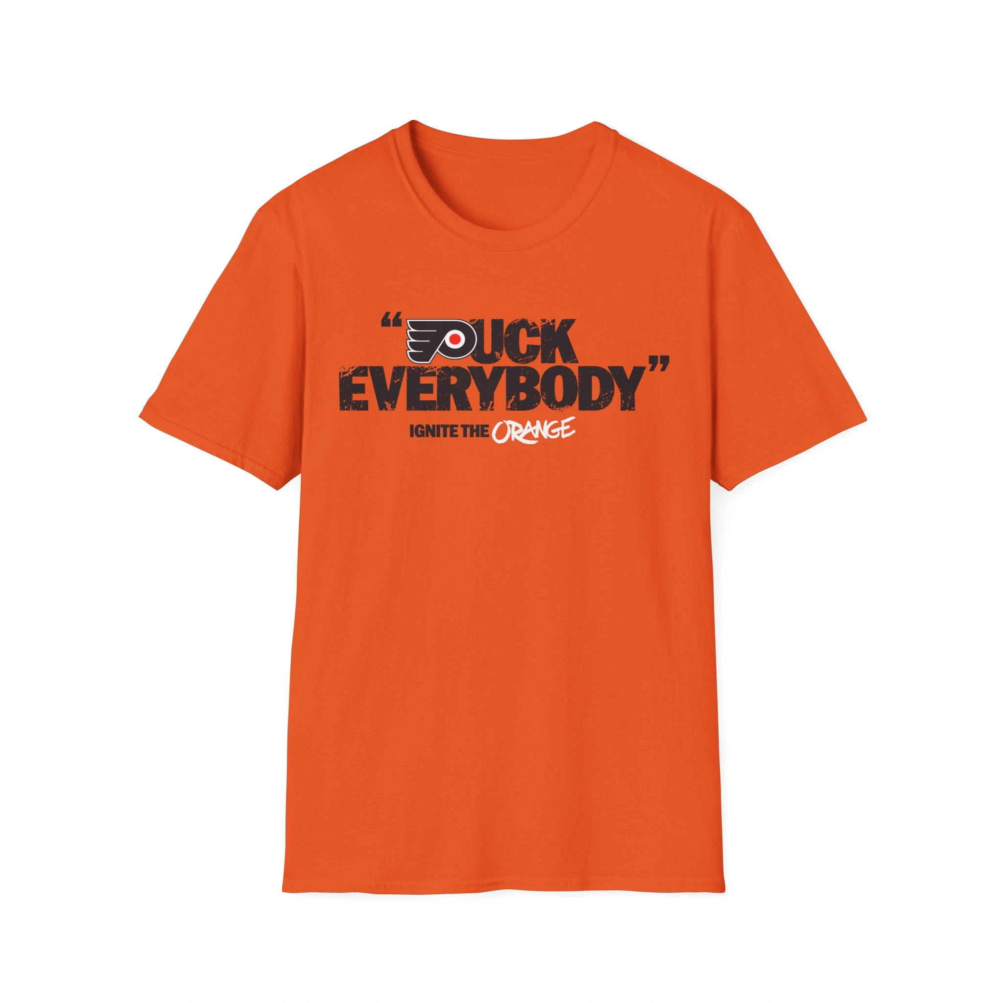 Puck Everybody Shirt – Philadelphia Flyers Orange Rally Tee Puck Everybody Shirt – Philadelphia Flyers Orange Rally Tee