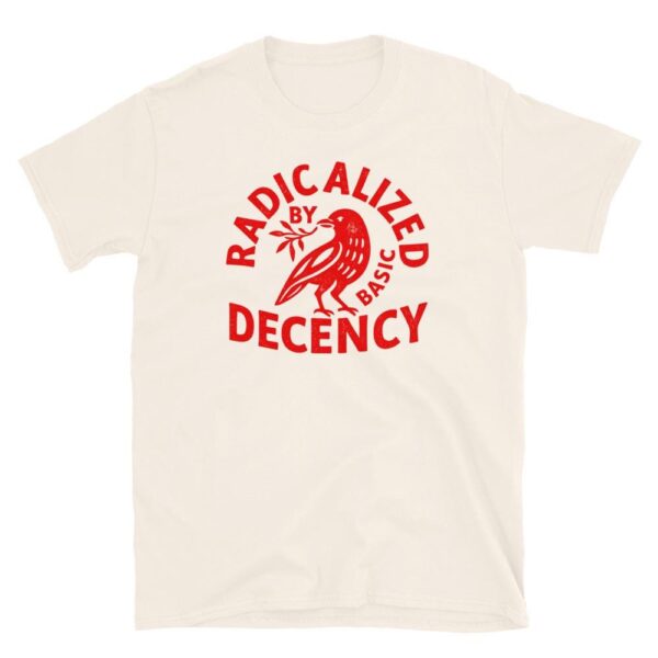 Radicalized By Basic Decency Political Activist Shirt