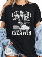 Rory McIlroy Back to Back Champion Commemorative Golf Shirt