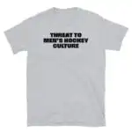 Threat To Men’s Hockey Culture Funny Women’s Shirt