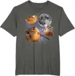 Three Meep Bird American Woodcock Howling At The Moon Shirt