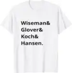 Wiseman Glover Koch Hansen Artemis II Moon T-Shirt