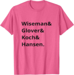 Wiseman Glover Koch Hansen Artemis II Moon T-Shirt
