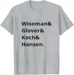 Wiseman Glover Koch Hansen Artemis II Moon T-Shirt