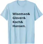 Wiseman Glover Koch Hansen Artemis II Moon T-Shirt