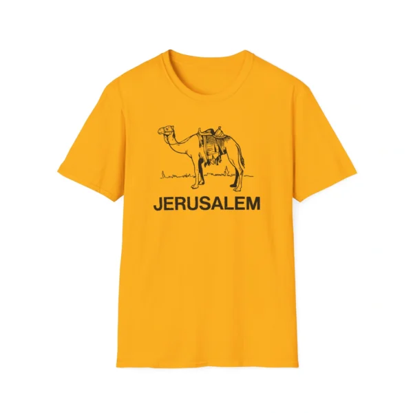 Zendaya Jerusalem Shirt Euphoria Camel Sketch Retro Shirt