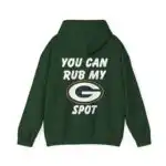 Green Bay Packer You Can Rub My Spot Performance Shirt