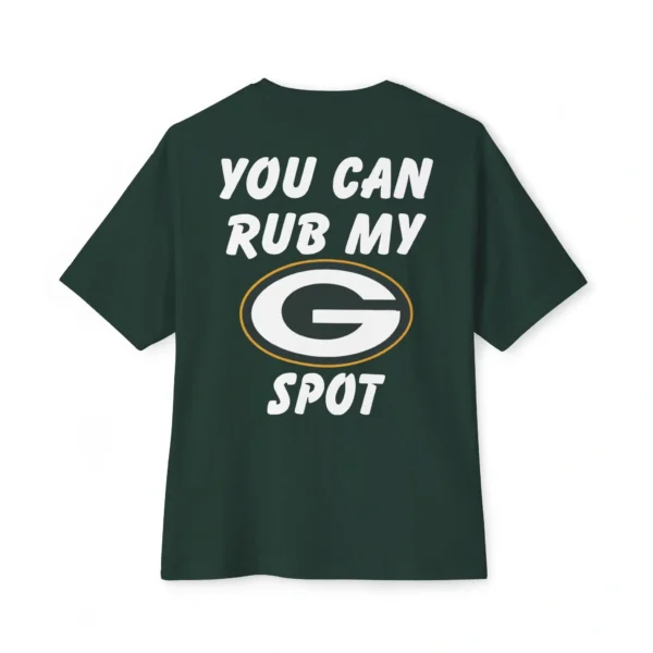 Green Bay Packer You Can Rub My Spot Performance Shirt