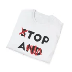 Stop and Think Top A Twink Apparel Lightweight Gift Shirt