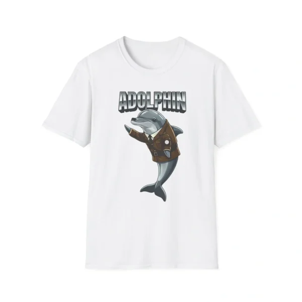 Adolphin Hitler Shirt Offbeat Meme Wordplay Graphic Shirt