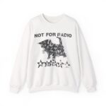 Not For Radio Kitten Distressed Indie Broadcast Shirt