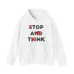 Stop and Think Top A Twink Apparel Lightweight Gift Shirt